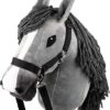 Hobby Horse groot formaat A3 | Zwart met Halster De Hobby Horse specialist van Nederland en België Hobbyhorse Groot