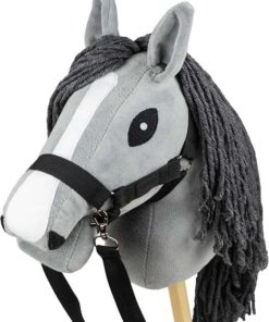 Hobby Horse Grijs, halster en teugels in set, formaat A5