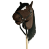Luxe Hobby Horse met open mond en staart | ByToizz | Kleur Blond De Hobby Horse specialist van Nederland en België Hobbyhorse Medium