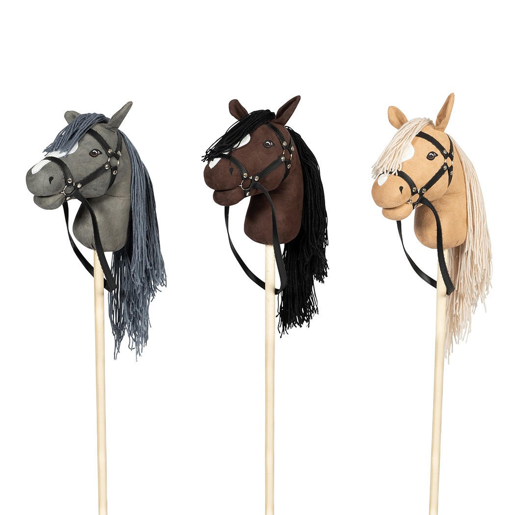 Luxe Hobby Horse met open mond en staart | Grijs De Hobby Horse specialist van Nederland en België Luxe Hobby Horse met open mond en staart | Grijs - Afbeelding 3