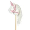 Luxe Hobby Horse met open mond en staart | Kleur Bruin De Hobby Horse specialist van Nederland en België Luxe Hobby Horse met open mond en staart | Kleur Bruin De Hobby Horse specialist van Nederland en België Hobbyhorse Medium
