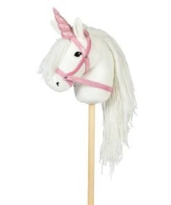 Hobby Horse witte unicorn met roze hoorn | Merk: Byastrup De Hobby Horse specialist van Nederland en België Hobby Horse witte unicorn met roze hoorn | Merk: Byastrup