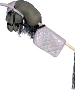 stokpaard-zadeldekje-en-glitter-muts-lila-3