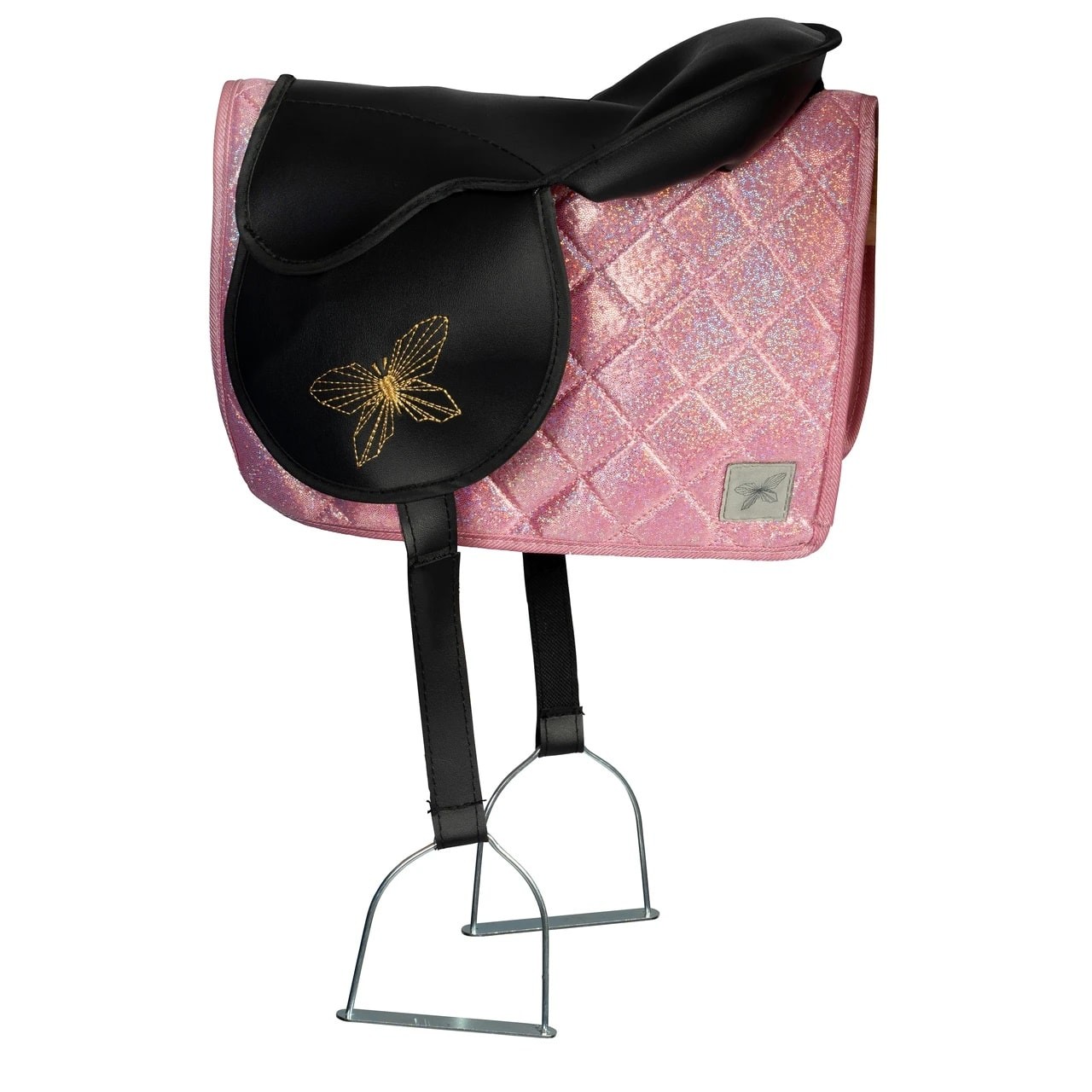 Hobby Horse Zadeldekje en Glitter Muts Roze De Hobby Horse specialist van Nederland en België Hobby Horse Zadeldekje en Glitter Muts Roze - Afbeelding 3