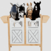 paardenstal voor 2 Hobby Horses- Veilig & Stijlvol  | byASTRUP® De Hobby Horse specialist van Nederland en België HobbyHorse Accessoires