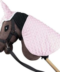 Deken en vliegenkap voor Hobby Horse – Roze