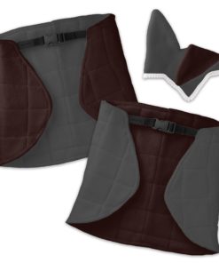 Hobby Horse Deken en oorbeschermer Grijs/bruin