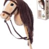Skippy Hobby Horse Grijs, halster en teugels in set, formaat A4 De Hobby Horse specialist van Nederland en België Hobbyhorse Medium