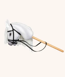 Byastrup premium Hobby Horse Wit | met halster en staart | Sigrid