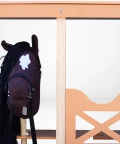Alternative view of ByToiZZ Hobby Horse Set – Stal + Paard | Kleur bruin