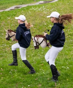 Alternative view of Skippi Hobby Horse kameel kleur met halster | Groot formaat A3