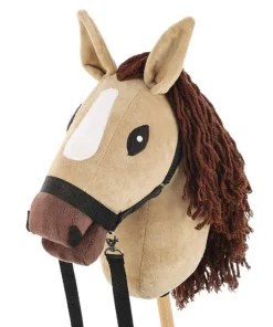 Skippi Hobby Horse kameel kleur met halster | Groot formaat A3