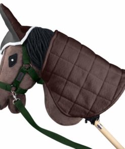 Alternative view of Skippie Halster en teugels voor Hobby Horse – Groen – 2 Afneembare beschermhoezen