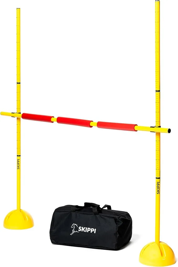 SKIPPI Hobby Horse hindernis | hoogte 135 cm | draagbaar met opbergtas De Hobby Horse specialist van Nederland en België Skippi Hobby Horse hindernis foto 1