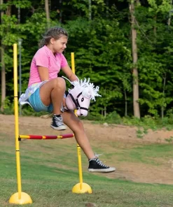Alternative view of SKIPPI Hobby Horse hindernis | hoogte 135 cm | draagbaar met opbergtas