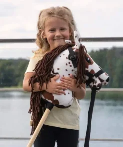 Skippi Hobby Horse A4 wit/bruin gevlekt 2