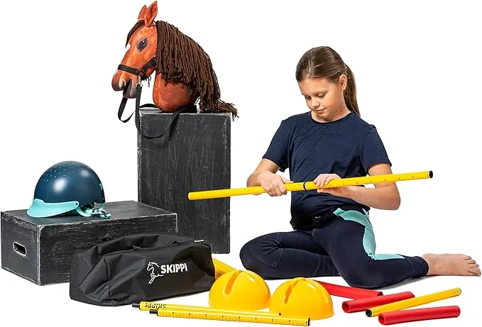 SKIPPI Hobby Horse hindernis | hoogte 135 cm | draagbaar met opbergtas De Hobby Horse specialist van Nederland en België skippi-hindernis-foto-6