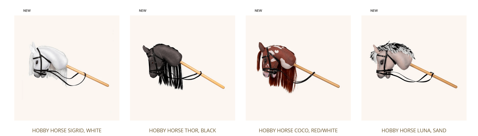 Collectie ByASTRUP® Hobby Horses bij Hobbyhorsefun.nl