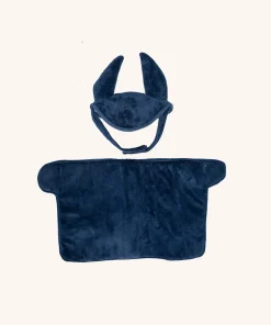 Alternative view of ByAstrup Hobby Horse Deken & Muts Marineblauw – Luxe Accessoireset