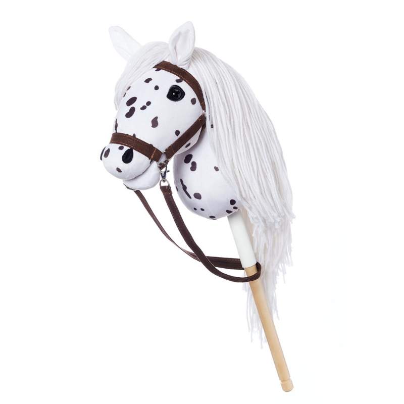 Hoppihorse Hobby Horse wit met zwarte vlekken De Hobby Horse specialist van Nederland en België Hoppihorse Hobby Horse wit met zwarte vlekken - Afbeelding 7