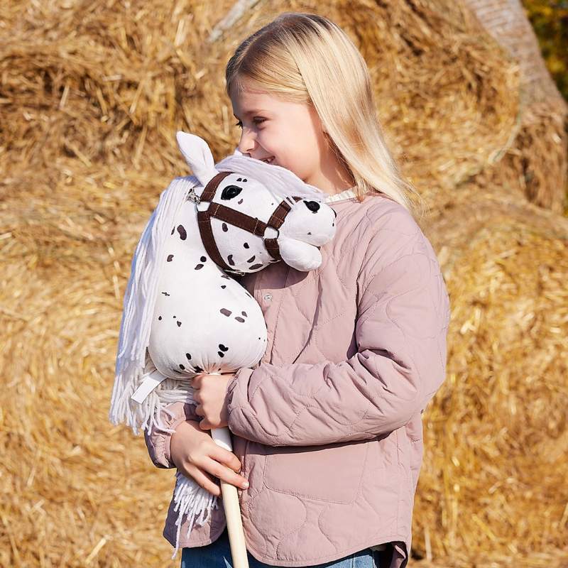 Hoppihorse Hobby Horse wit met zwarte vlekken De Hobby Horse specialist van Nederland en België Hoppihorse Hobby Horse wit met zwarte vlekken - Afbeelding 6