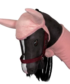 Stijlvolle Hobby Horse Deken en Muts – Roze Fluweel van ByAstrup