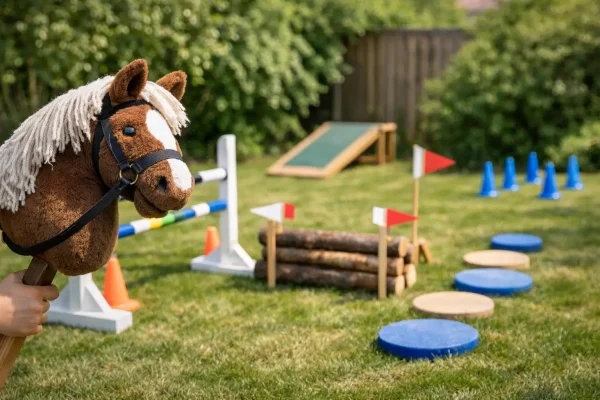 Zelf hobby horse parcours maken in 7 stappen