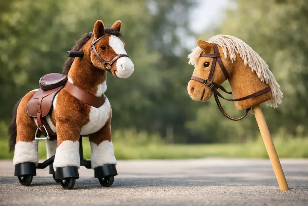 PonyCycle of hobby horse: wat past beter?