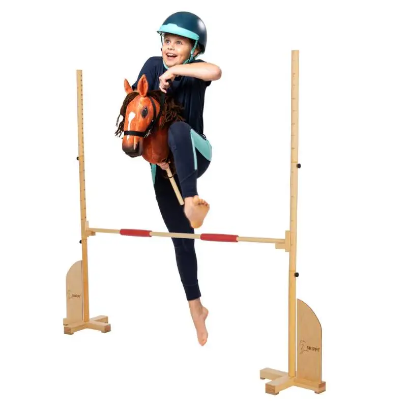Skippi Hobby Horse Hindernis – Verstelbare Springhindernis van Hout De Hobby Horse specialist van Nederland en België Skippi Hobby Horse Hindernis – Verstelbare Springhindernis van Hout - Afbeelding 3