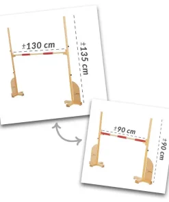 Skippi Hobby Horse Hindernis – Verstelbare Springhindernis van Hout De Hobby Horse specialist van Nederland en België Skippi Hobby Horse Hindernis – Verstelbare Springhindernis van Hout - Afbeelding 7