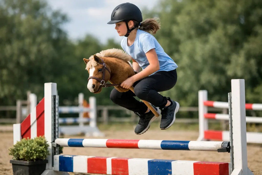 Hoe werkt hobbyhorsing springen in de praktijk?
