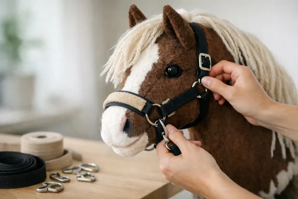 Halster passend maken voor je hobby horse