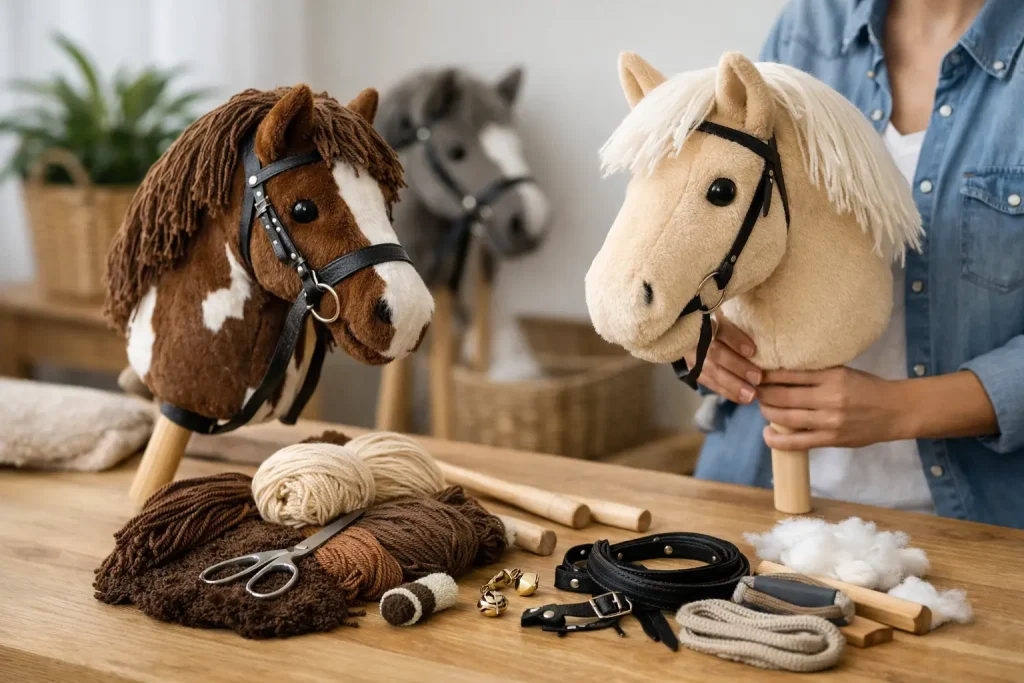 Hobby horse set samenstellen thuis doe je zo