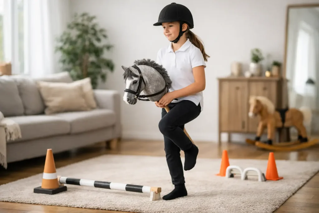 Hobbyhorsing dressuur oefenen thuis in 7 stappen