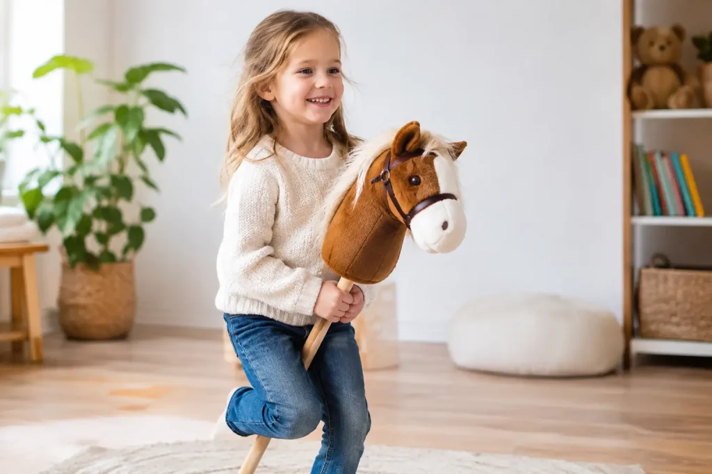 Stokpaard of pony speelgoed voor elk kind